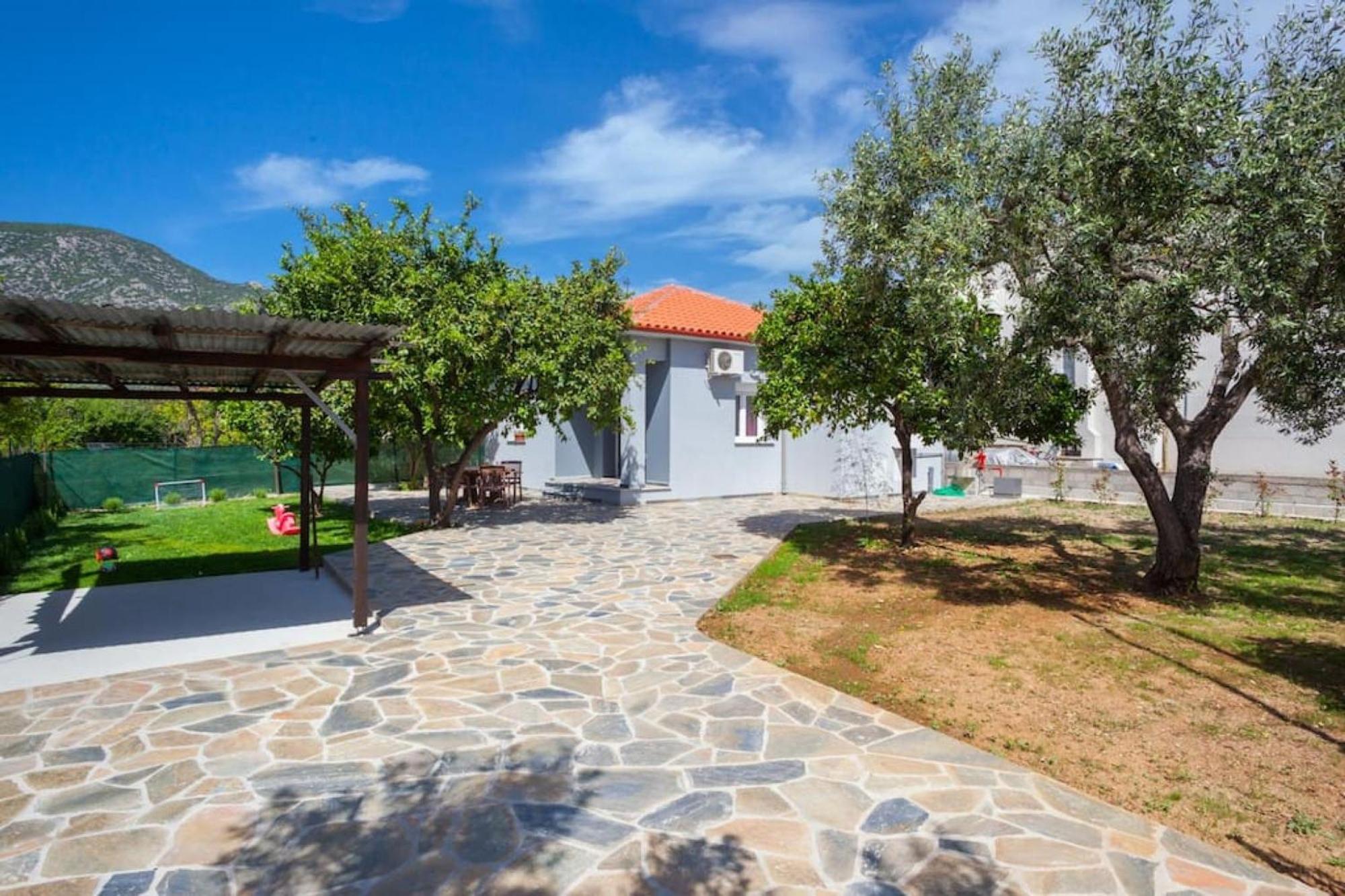 Вилла Aethra House In Agria Volou Экстерьер фото